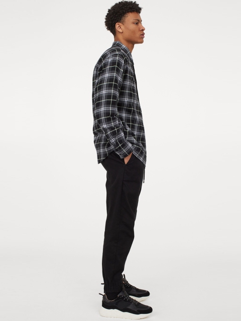

H&M Men Multicoloured Regular Fit Checked Casual Shirt, Multi