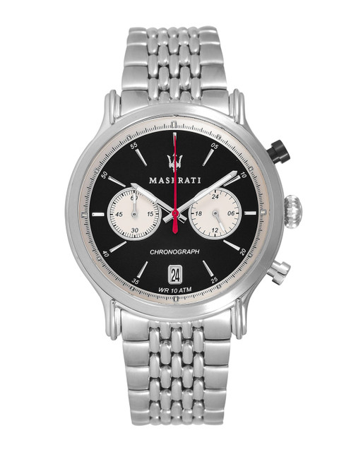 

Maserati Men Black Analogue Watch
