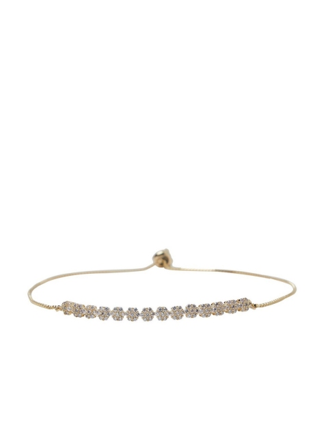 

shaze Women Gold Kate Link Bracelet