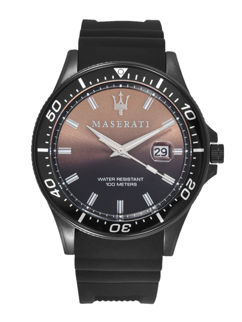 

Maserati Men Black Analogue Watch R8851140001