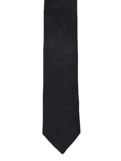 

Van Heusen Men Black Woven Design Broad Tie