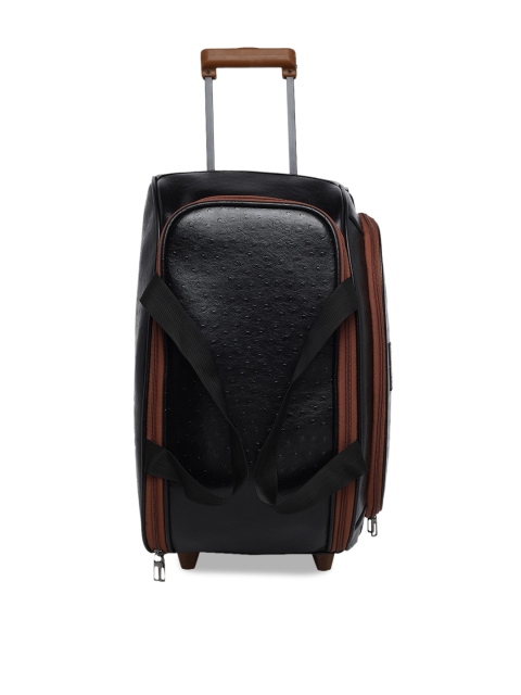 

GEPACK Unisex Black Solid Cabin Trolley Bag