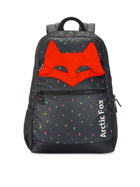 

Arctic Fox Unisex Black & Red Backpack