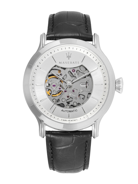 

Maserati Men Silver-Toned Analogue Watch