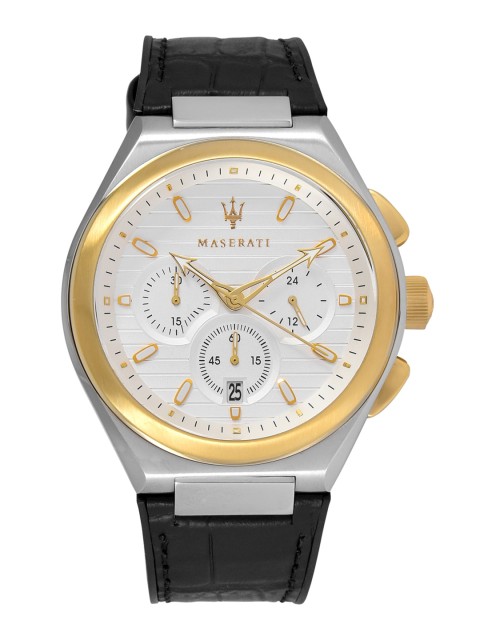 

Maserati Men White Analogue Watch