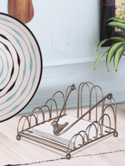 

nestroots Set of 2 Copper-Toned Solid Tissue Holder