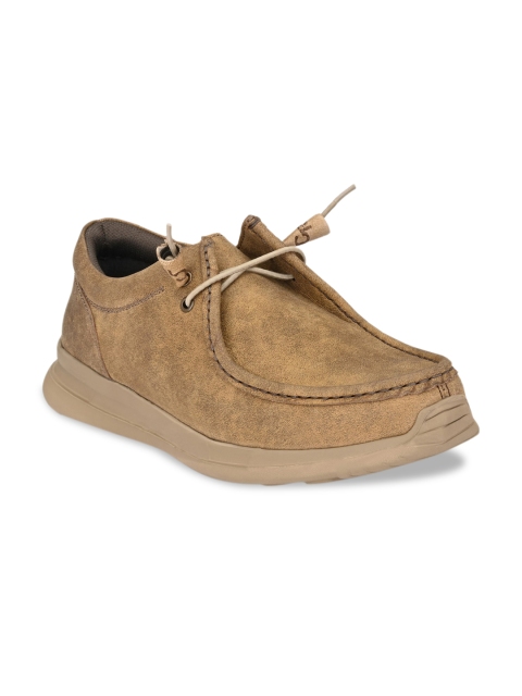 

CARLO ROMANO Men Beige Solid Casual Shoes