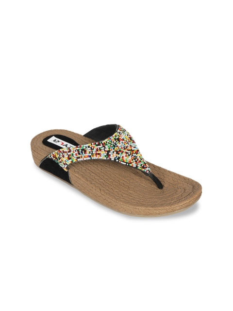 

Zyla Women Multicoloured Embellished Comfort Heels, Multi