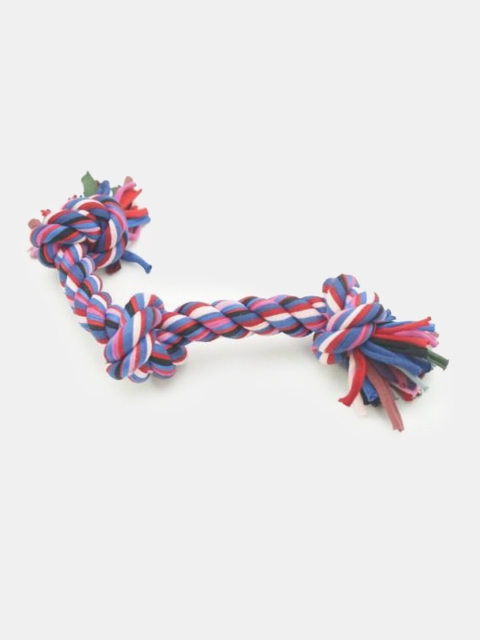 

Heads Up For Tails Multicoloured SpiralRope Dog Toy, Multi
