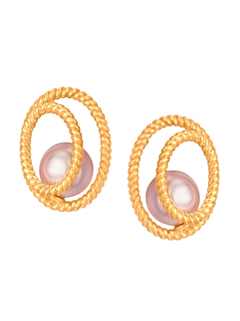 

Mia by Tanishq 14Kt Yellow Gold The Center Of My World Stud Earrings