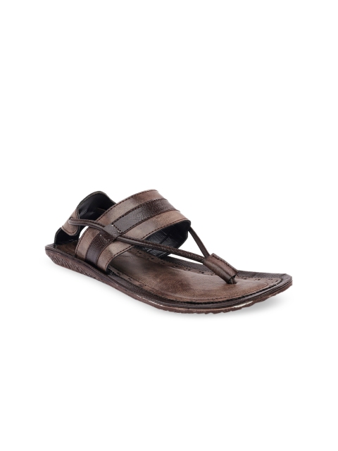 

Woakers Men Brown Comfort Sandals