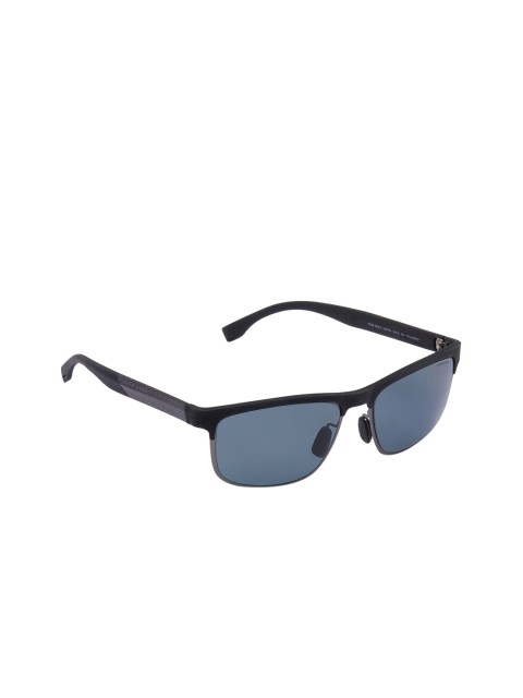 

Hugo Boss Men UV Protected Square Sunglasses 0835/S HWV 58RA, Grey