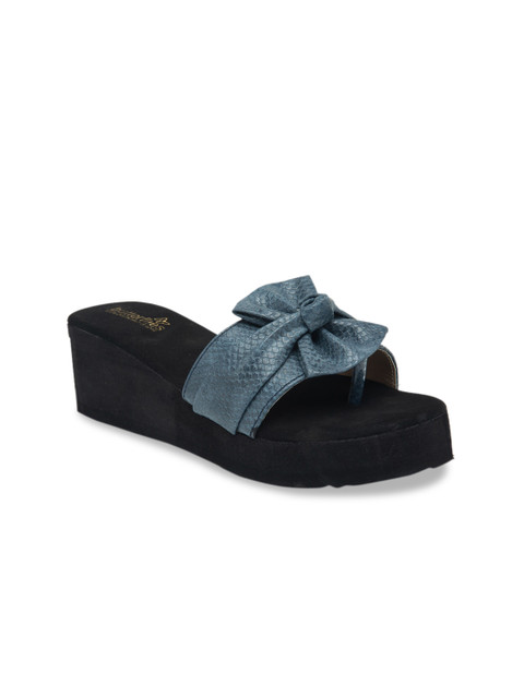 

Butterflies Women Blue Printed Sandals