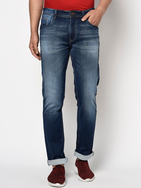 

Octave Men Blue Regular Fit Mid-Rise Clean Look Jeans