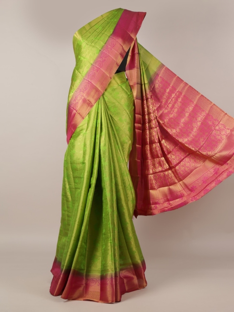 

Pothys Green Woven Design Saree