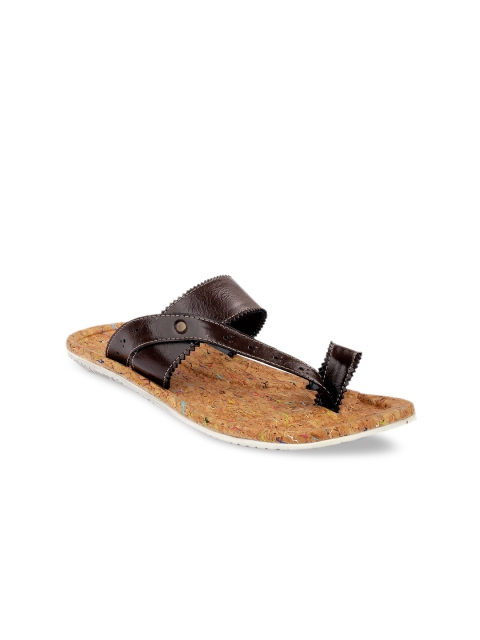 

Woakers Men Brown Comfort Sandals