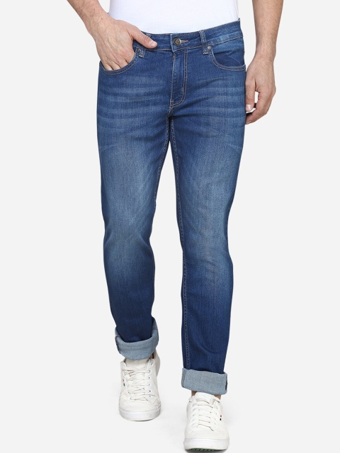 

Greenfibre Men Blue Slim Fit Mid-Rise Clean Look Jeans