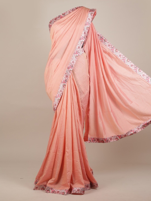 

Pothys Pink Embellished Saree