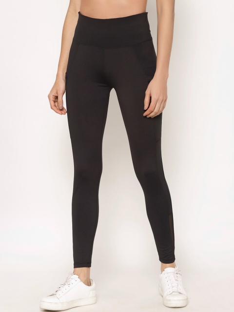 

SAPPER Women Black Solid Mid-Rise Track Pants