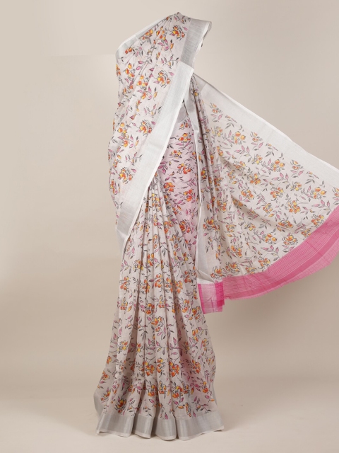 

Pothys Grey Printed Saree