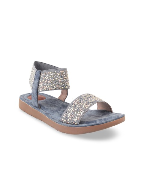

Catwalk Women Blue Solid Open Toe Flats