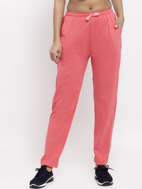 

NEUDIS Women Pink Solid Track Pants