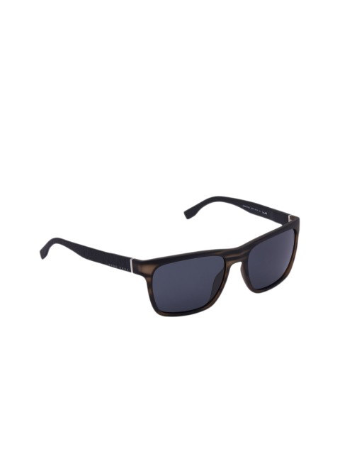 

Hugo Boss Unisex Square Sunglasses BOSS 0918/S 2Q5 56IR, Grey