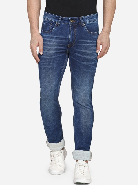 

Greenfibre Men Blue Slim Fit Mid-Rise Clean Look Jeans