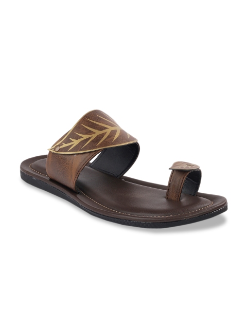 

Woakers Men Tan Brown Comfort Ethnic Sandal