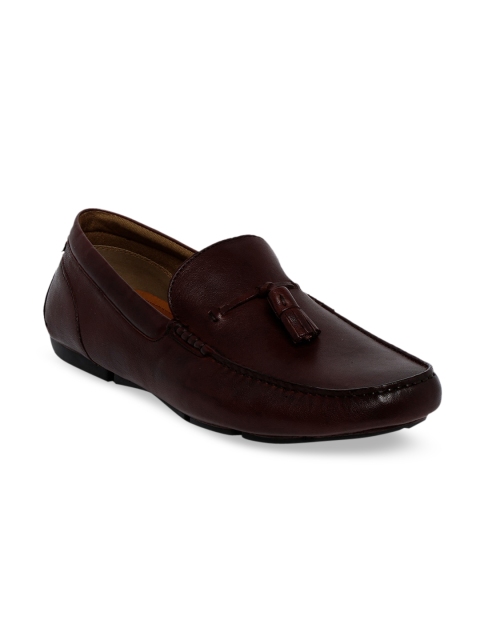 ALDO Men Coffee Brown Leather Formal Loafer