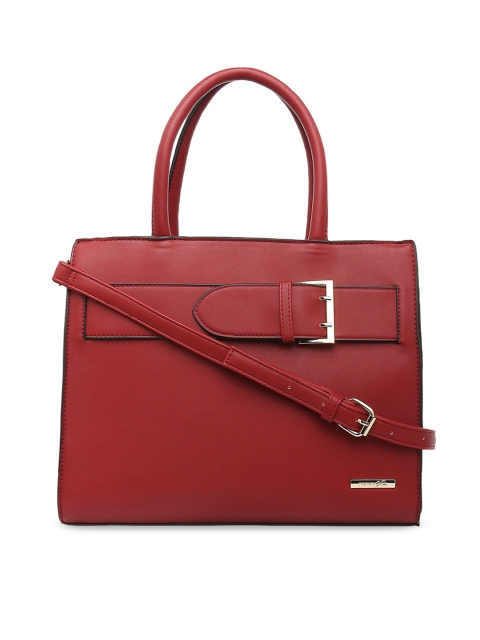 

Forever Glam by Pantaloons Red Solid Handheld Bag