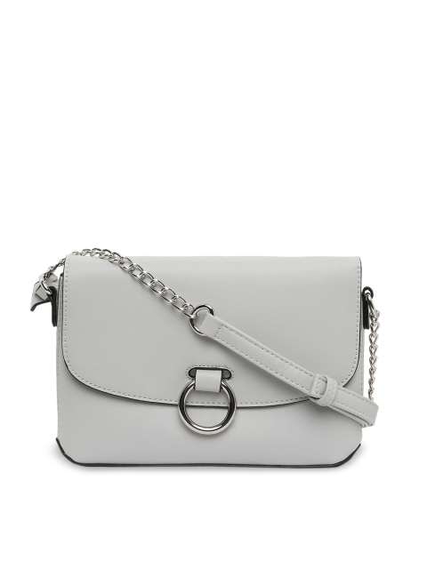 

Forever Glam by Pantaloons Grey Solid Sling Bag