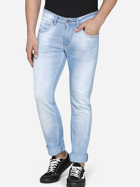 

Greenfibre Men Blue Slim Fit Mid-Rise Clean Look Jeans