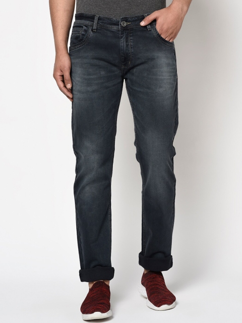 

Octave Men Grey Regular Fit Mid-Rise Clean Look Jeans