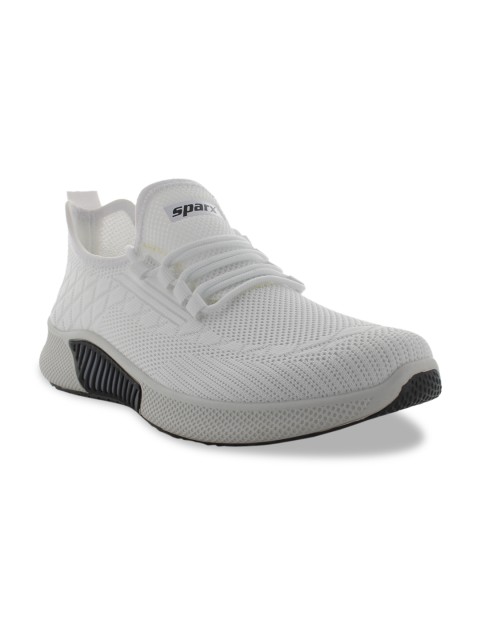 

Sparx Men White Slip-On Sneakers