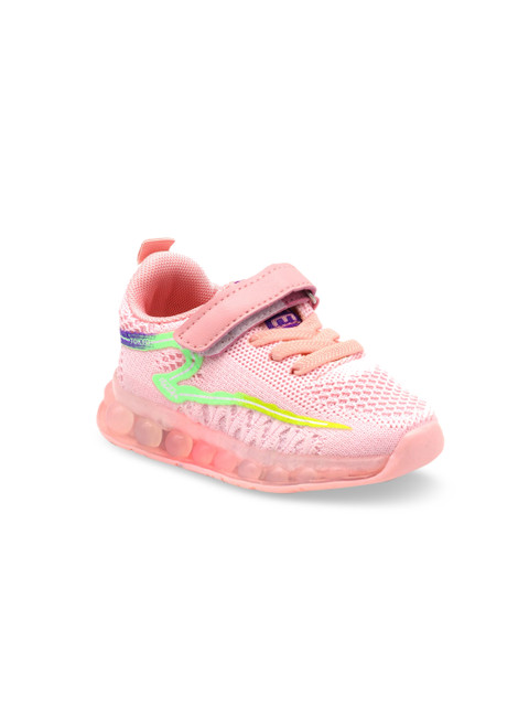 

FEETWELL SHOES Boys Pink Sneakers