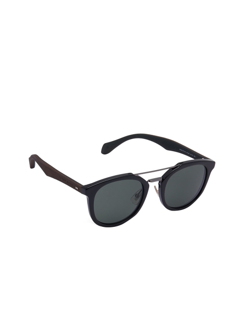 

Hugo Boss Unisex UV Protected Oval Sunglasses BOSS 0777/S RAJ 5185, Grey