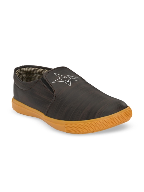

Big Fox Boys Brown Slip-On Sneakers