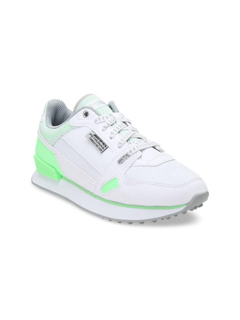 

PUMA Motorsport Women White Colourblocked MAPF1 Mile Rider Sneakers