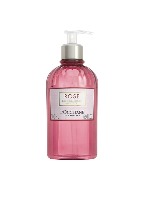 L'Occitane en Provence Women Rose Shower Gel 500 ml, Pink