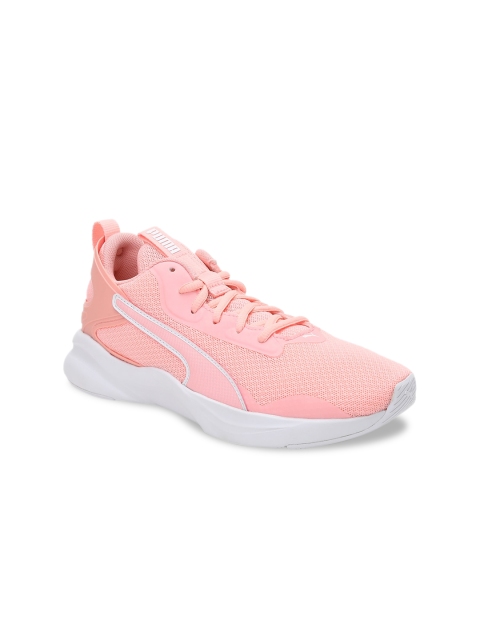 

Puma Women Peach & White SOFTRIDE RIFT Sports Shoes