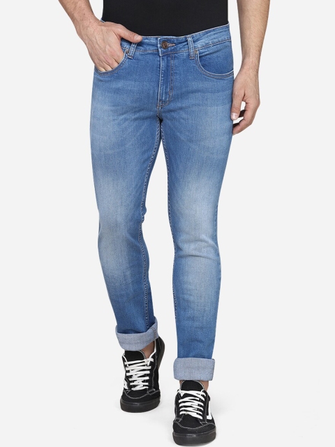 

Greenfibre Men Blue Slim Fit Mid-Rise Clean Look Jeans