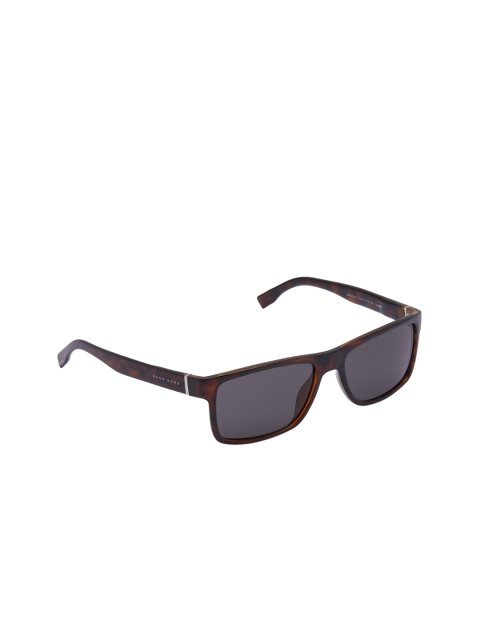 

Hugo Boss Unisex Square Sunglasses BOSS 0768/S QNY 57Y1, Grey