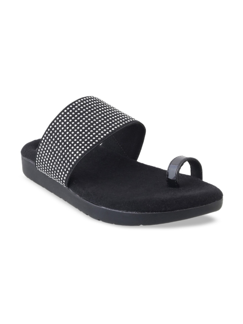 

Catwalk Women Black Embellished One Toe Flats