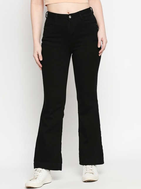 

Kraus Jeans Women Black Flared Jeans