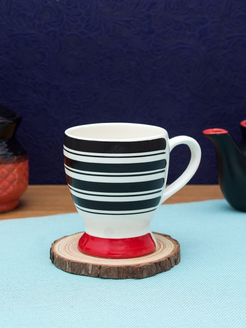 

WISHTANK White & Black Printed Ceramic Mug