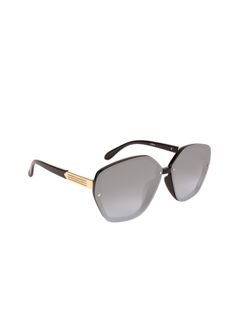 

NuVew Women Butterfly UV Protected Sunglasses ES_16378-31, Grey