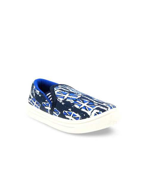 

Jazzy Juniors Boys Blue Slip-On Sneakers