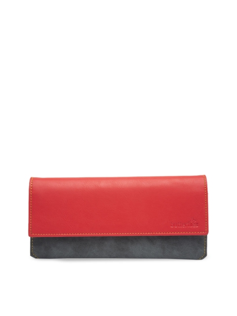 

Butterflies Women Red & Black Colourblocked Envelope