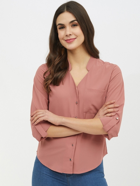 

Harpa Women Pink Solid Top